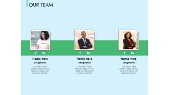 Three Trees Architecture Our Team Ppt Layouts Examples PDF