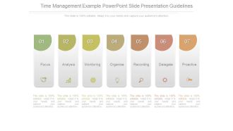 Time Management Example Powerpoint Slide Presentation Guidelines