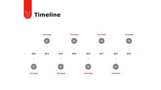 Timeline 2012 To 2019 Ppt PowerPoint Presentation Professional Smartart