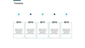Timeline 2015 To 2019 Ppt Powerpoint Presentation Outline Samples