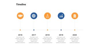 Timeline 2016 To 2020 Ppt PowerPoint Presentation Inspiration Graphics