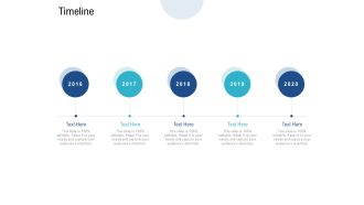 Timeline 2016 To 2020 Ppt PowerPoint Presentation Outline Guide