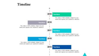 Timeline Five Year Process Ppt Powerpoint Presentation Slides Skills