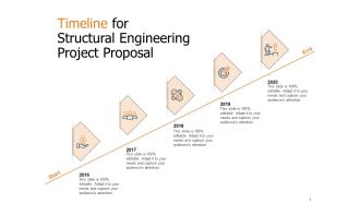 Timeline For Structural Engineering Project Proposal Ppt Pictures Example Introduction PDF