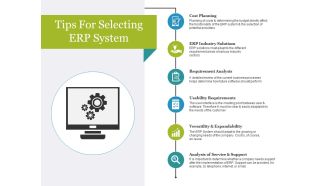 Tips For Selecting Erp System Ppt PowerPoint Presentation Portfolio Styles