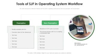 Tools Of SJF In Operating System Workflow Ppt PowerPoint Presentation File Gallery PDF