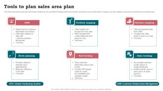 Tools To Plan Sales Area Plan Themes PDF