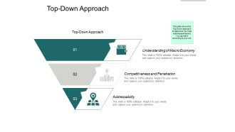Top Down Approach Ppt PowerPoint Presentation Infographic Template Example