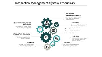 Transaction Management System Productivity Enhancing Behaviour Management Strategies Ppt PowerPoint Presentation Ideas Microsoft