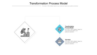 Transformation Process Model Ppt PowerPoint Presentation Infographic Template Graphics Cpb Pdf