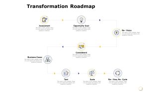 Transformation Roadmap Ppt PowerPoint Presentation Show Microsoft