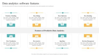 Transformation Toolkit Competitive Intelligence Information Analysis Data Analytics Software Features Template PDF
