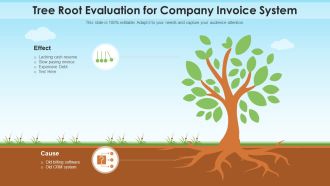 Tree Root Evaluation For Company Invoice System Sample PDF
