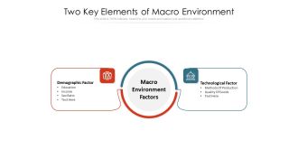 Two Key Elements Of Macro Environment Ppt PowerPoint Presentation Gallery Deck PDF