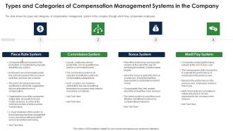 Types And Categories Of Compensation Management Systems In The Company Professional PDF