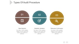 Types Of Audit Procedure Ppt PowerPoint Presentation Background Designs