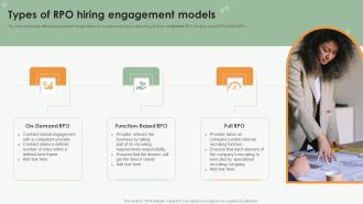 Types Of RPO Hiring Engagement Models Ppt PowerPoint Presentation File Model PDF