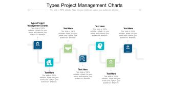 Types Project Management Charts Ppt PowerPoint Presentation Icon Professional Cpb Pdf