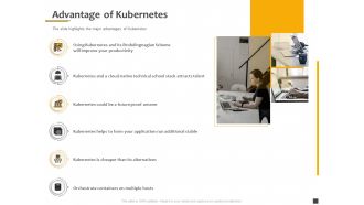 Understanding The Kubernetes Components Through Diagram Advantage Of Kubernetes Ppt Layouts Example PDF
