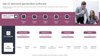 Use Of Demand Generation Software Stages To Develop Demand Generation Tactics Sample PDF