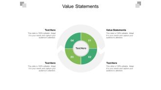 Value Statements Ppt PowerPoint Presentation Summary Guidelines Cpb Pdf