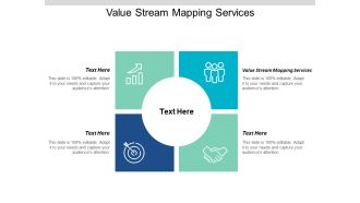 Value Stream Mapping Services Ppt PowerPoint Presentation Icon Example Cpb