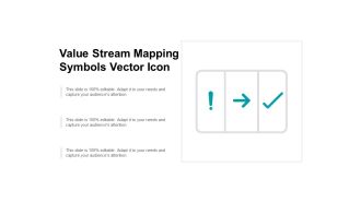 Value Stream Mapping Symbols Vector Icon Ppt PowerPoint Presentation File Slides