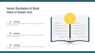 Vector Illustration Of Book Value Of Assets Icon Ppt PowerPoint Presentation File Layouts PDF