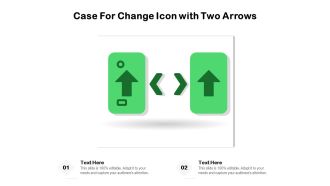 Vector Illustration Of Case For Change Icon Ppt PowerPoint Presentation Gallery Slides PDF