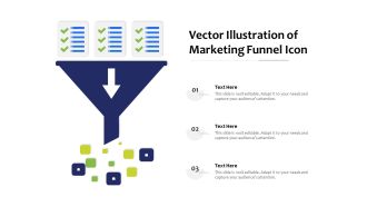 Vector Illustration Of Marketing Funnel Icon Ppt PowerPoint Presentation Summary Microsoft PDF