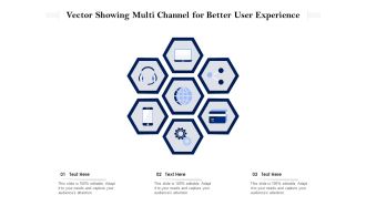 Vector Showing Multi Channel For Better User Experience Ppt PowerPoint Presentation Infographics Smartart PDF