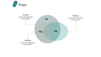 Venn With Three Circles Process Ppt PowerPoint Presentation Gallery Example