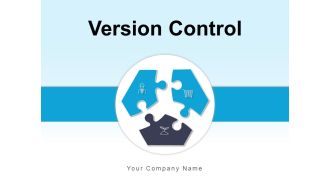 Version Control Merge Arrows Different Processes Ppt PowerPoint Presentation Complete Deck