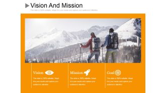 Vision And Mission Ppt PowerPoint Presentation Inspiration Model