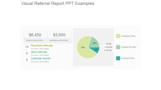 Visual Referral Report Ppt Examples