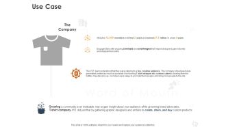 WOM Marketing Use Case Ppt Styles Vector PDF