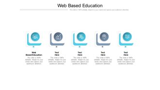 Web Based Education Ppt PowerPoint Presentation Show Example Cpb Pdf