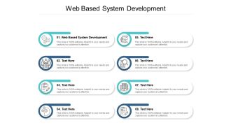 Web Based System Development Ppt PowerPoint Presentation Gallery Background Image Cpb