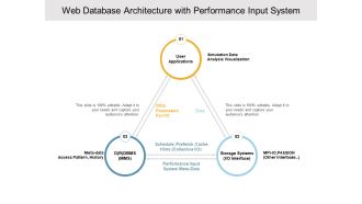 Web Database Architecture With Performance Input System Ppt Powerpoint Presentation Styles Format Ideas