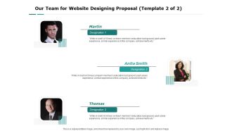 Web Engineering Our Team For Website Designing Proposal Template Ppt File Graphics Tutorials PDF