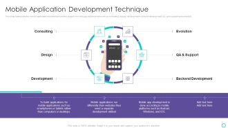 Website Designing And Development Service Mobile Application Development Technique Download PDF
