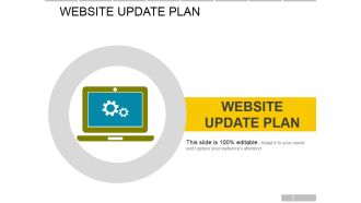 Website Update Plan Ppt PowerPoint Presentation File Slide Portrait