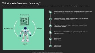 What Is Reinforcement Learning Ppt Professional Example Topics PDF