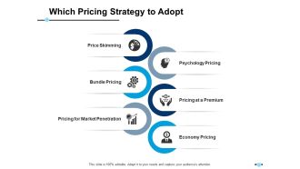 Which Pricing Strategy To Adopt Pricing At A Premium Ppt PowerPoint Presentation Icon Display