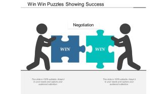 Win Win Puzzles Showing Success Ppt Powerpoint Presentation Infographic Template Introduction