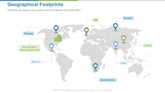 Work Execution Liability Geographical Footprints Ppt Ideas Format PDF