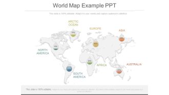 World Map Example Ppt
