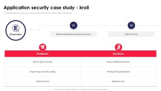 Application Security Case Study Kroll Application Security Testing