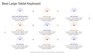Best Large Tablet Keyboard In Powerpoint And Google Slides Cpb