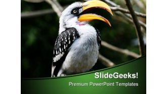 Big Mouth Animals PowerPoint Themes And PowerPoint Slides 0211